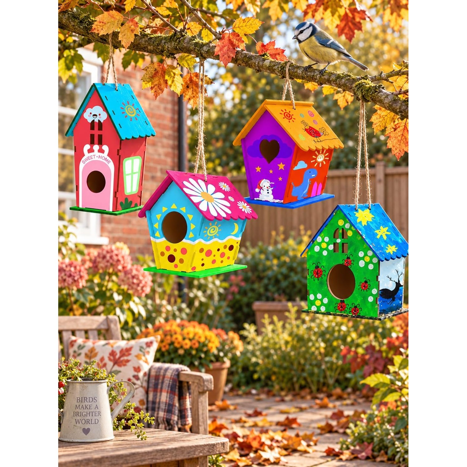 Birdhouse Painting Kit 4 Pack: image 7