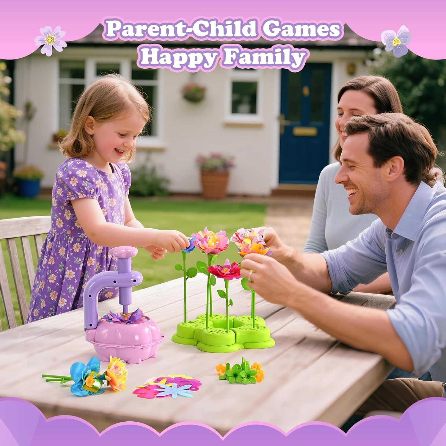 Flower Press Craft Kit for Kids