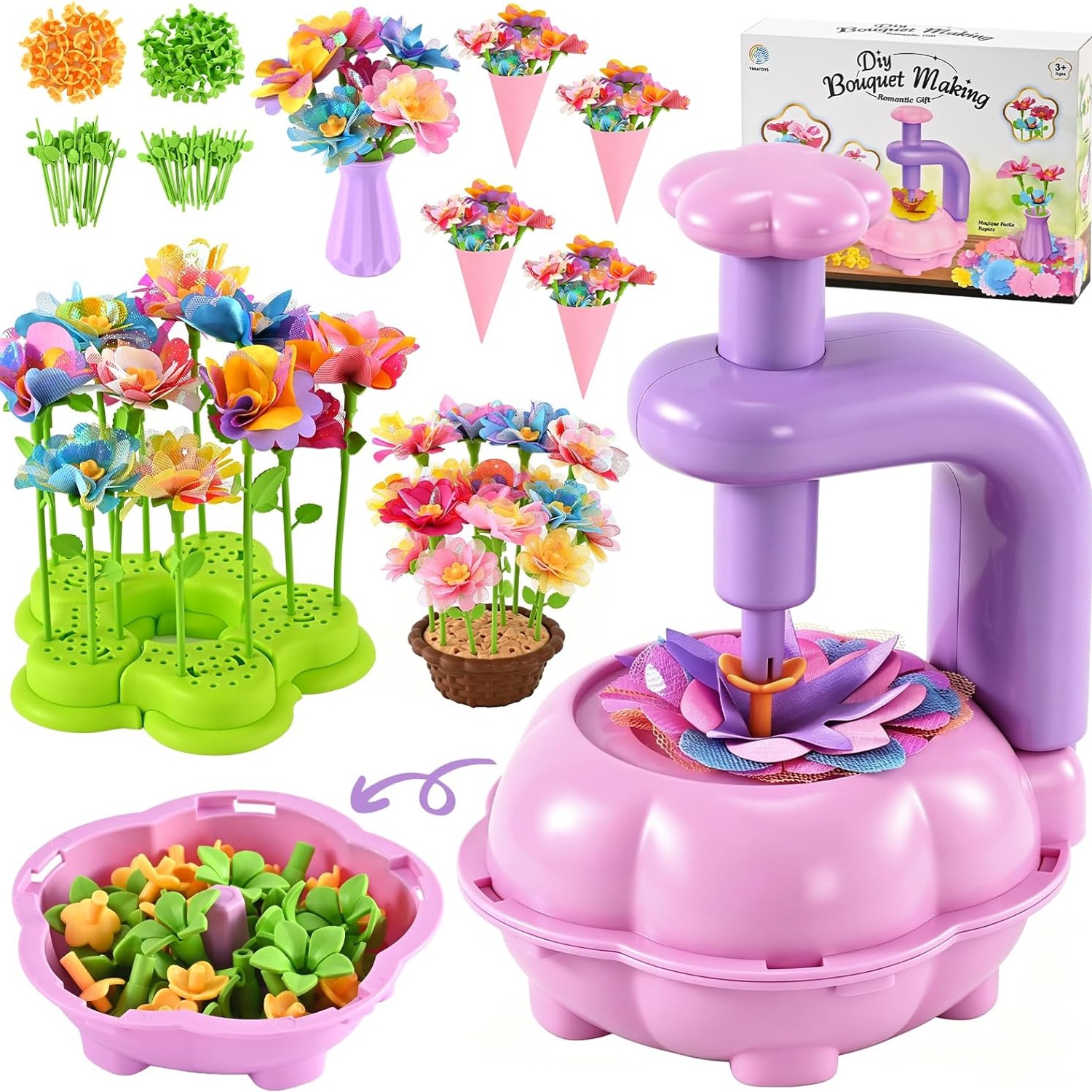 Flower Press Craft Kit for Kids
