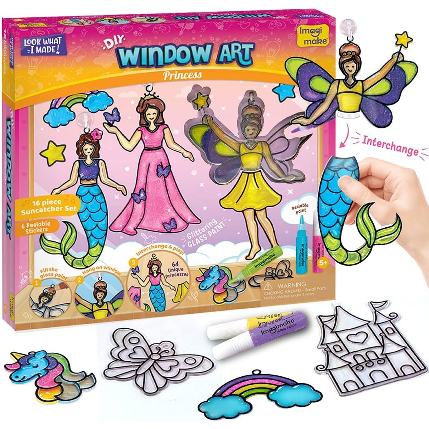 Unicorn Window Art Kit