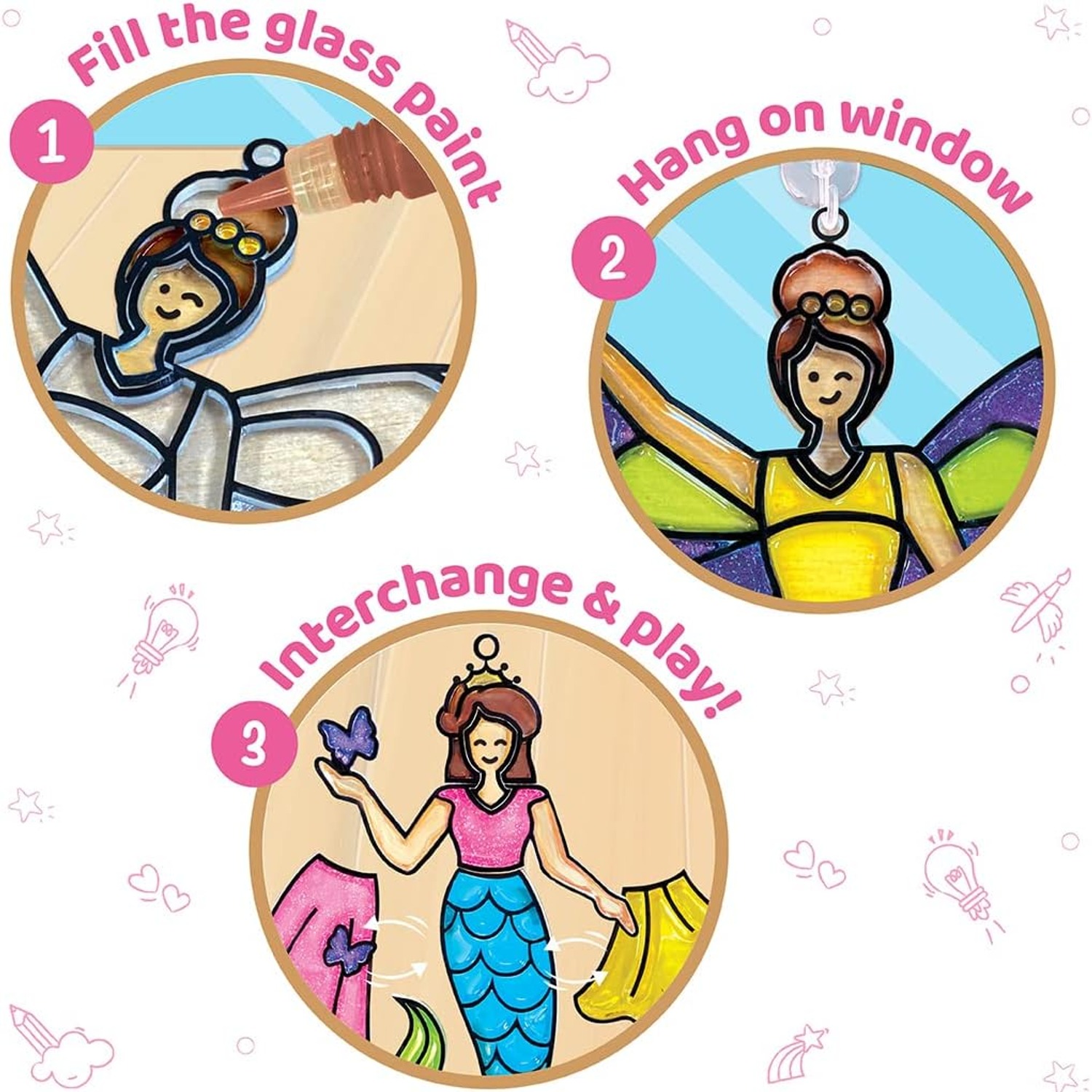 Unicorn Window Art Kit: image 3