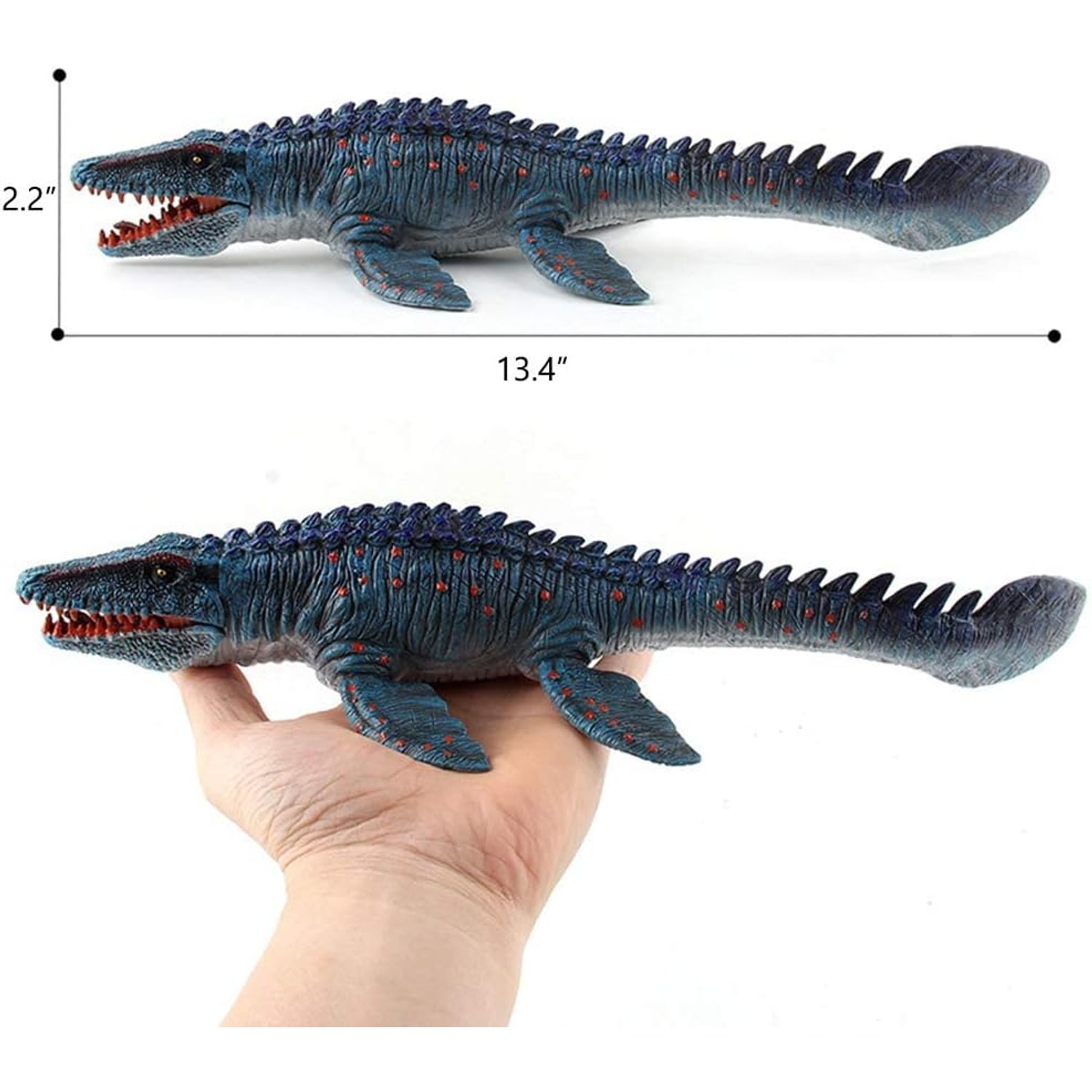 Mosasaurus Figure 30cm Sea Reptile Dinosaur Toy: image 3