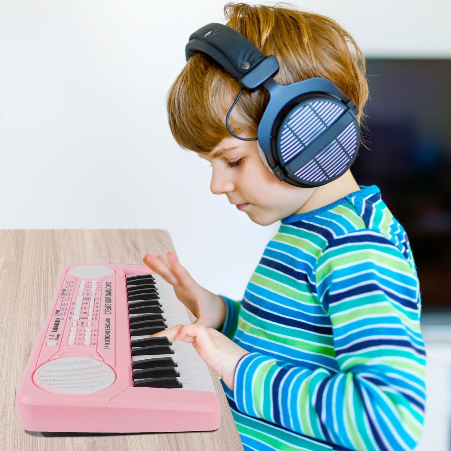 37-Key Kids Keyboard Piano with Microphone