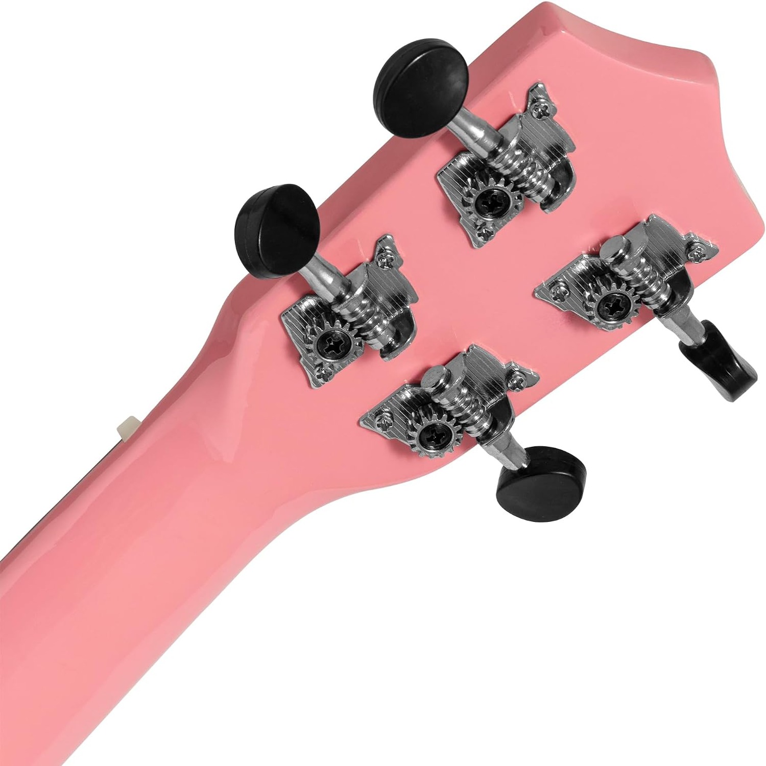 Pink Soprano Ukulele Beginner Set with Bag, Pick and Spare Strings