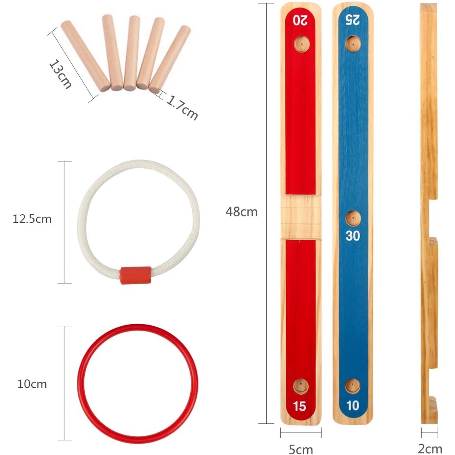 Rope Quoits Ring Toss Game Set: image 7