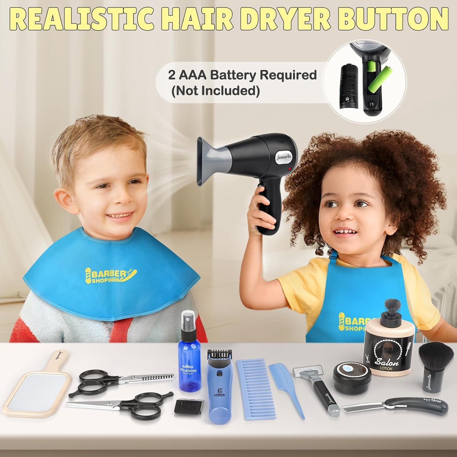 Kids Hairdressing Play Set