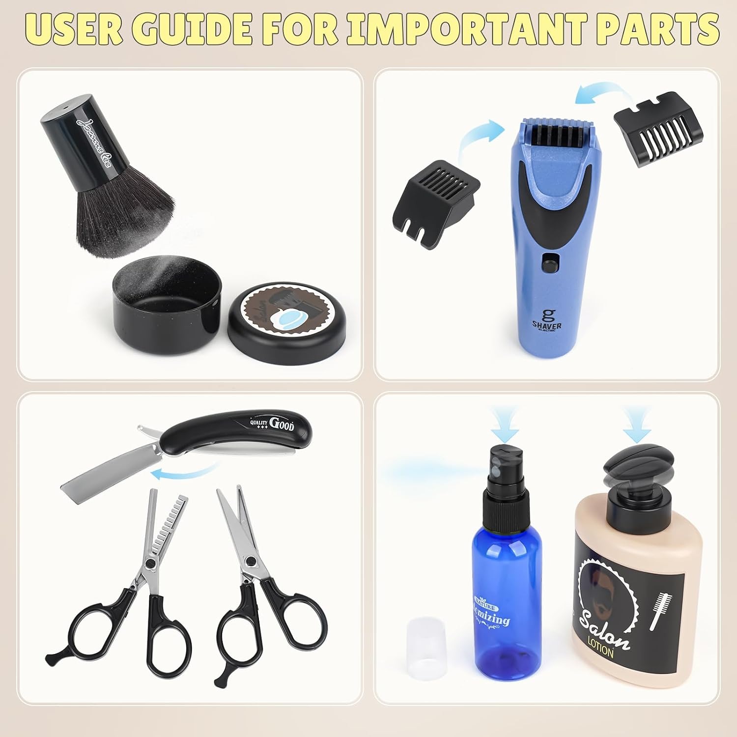 Kids Hairdressing Play Set