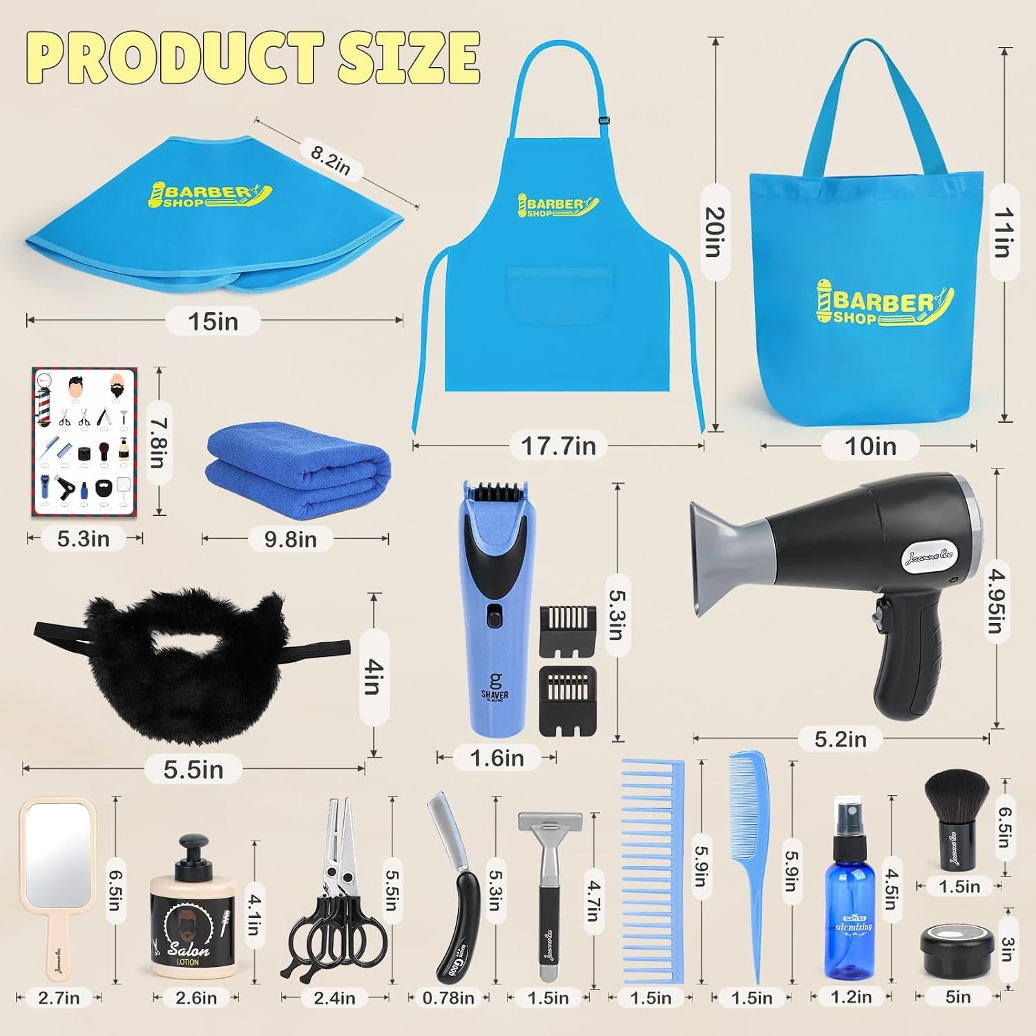 Kids Hairdressing Play Set