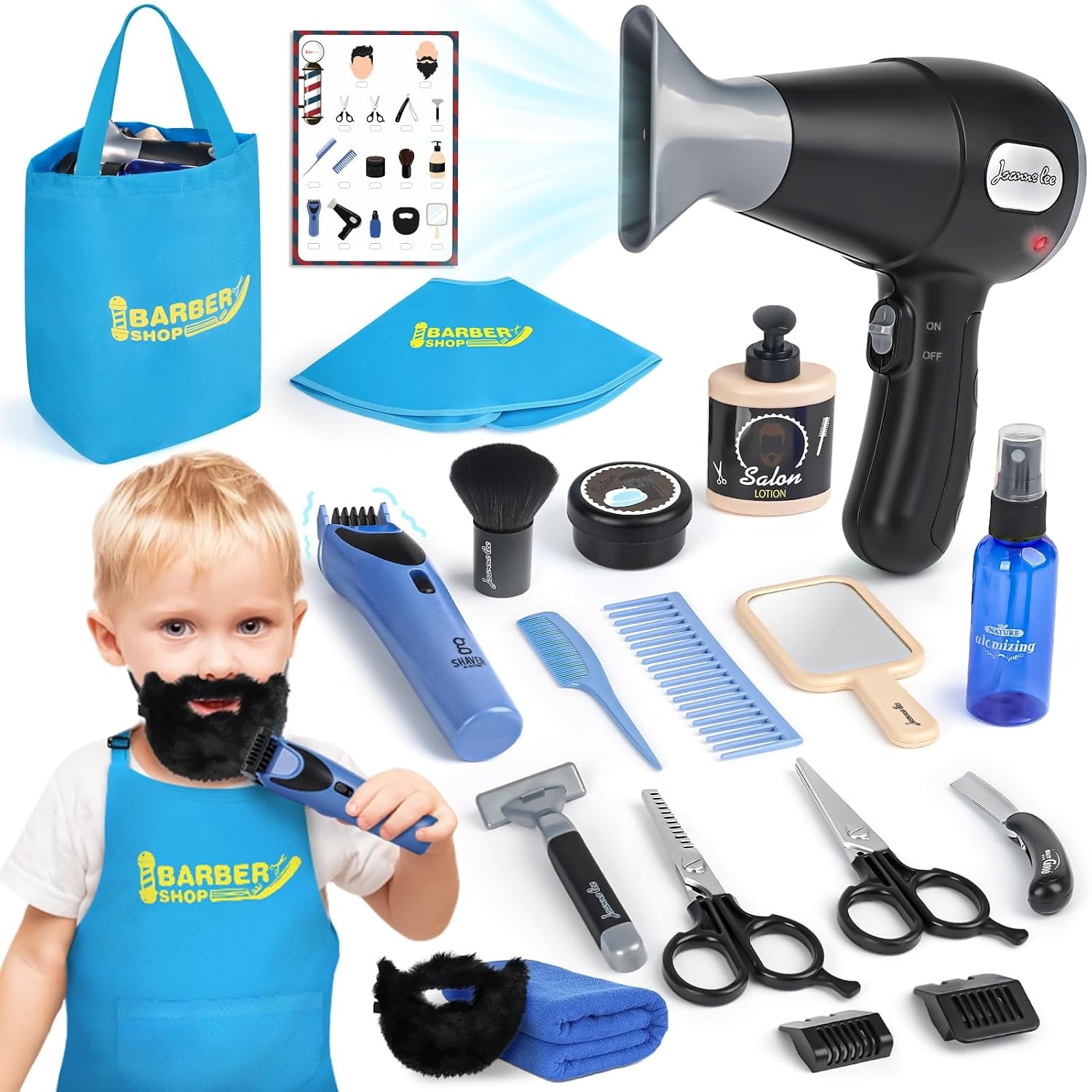 Kids Hairdressing Play Set