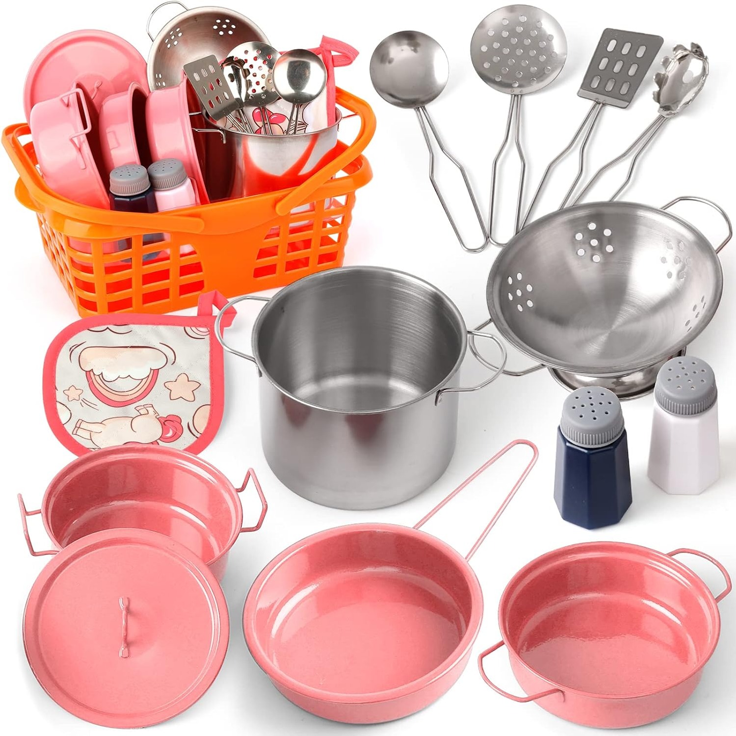 Mud Kitchen Pots and Pans Set
