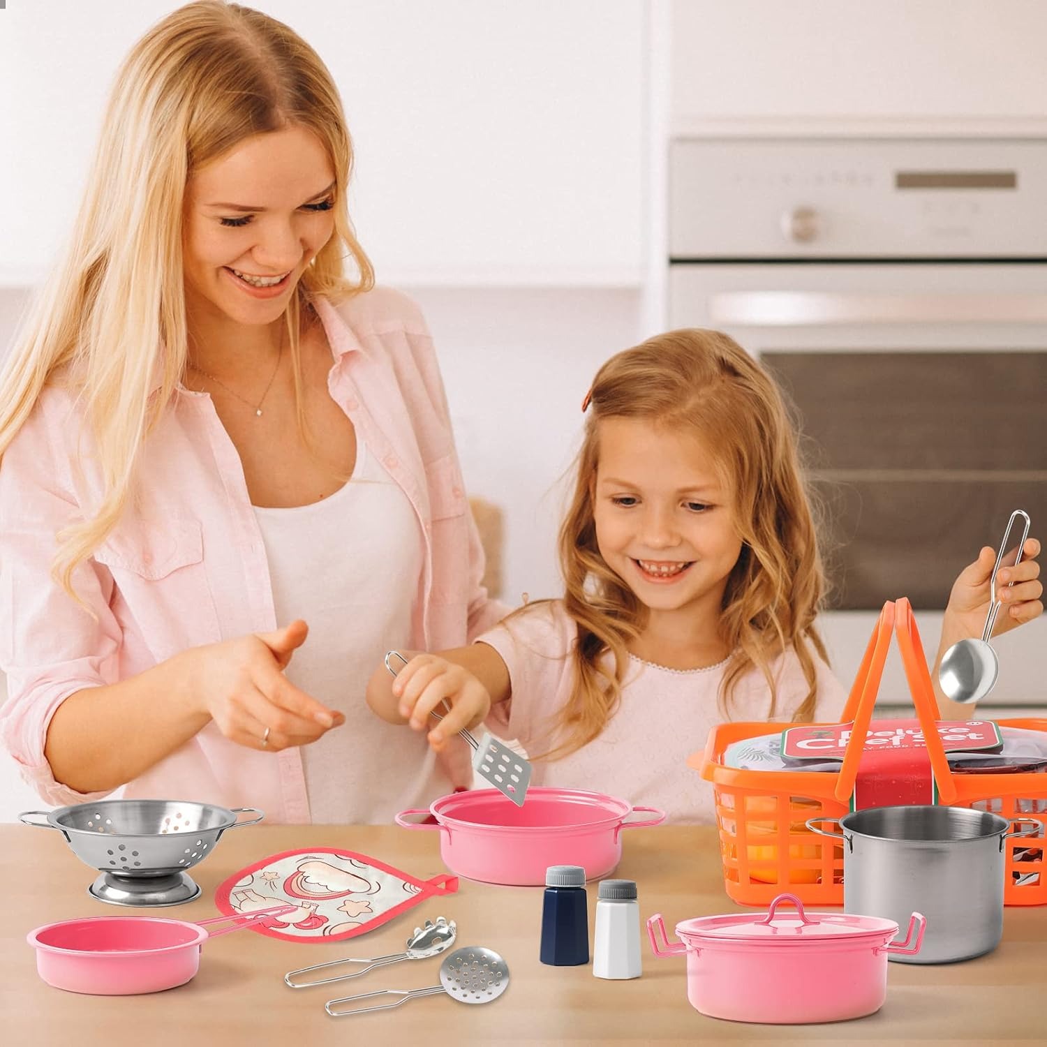 Mud Kitchen Pots and Pans Set