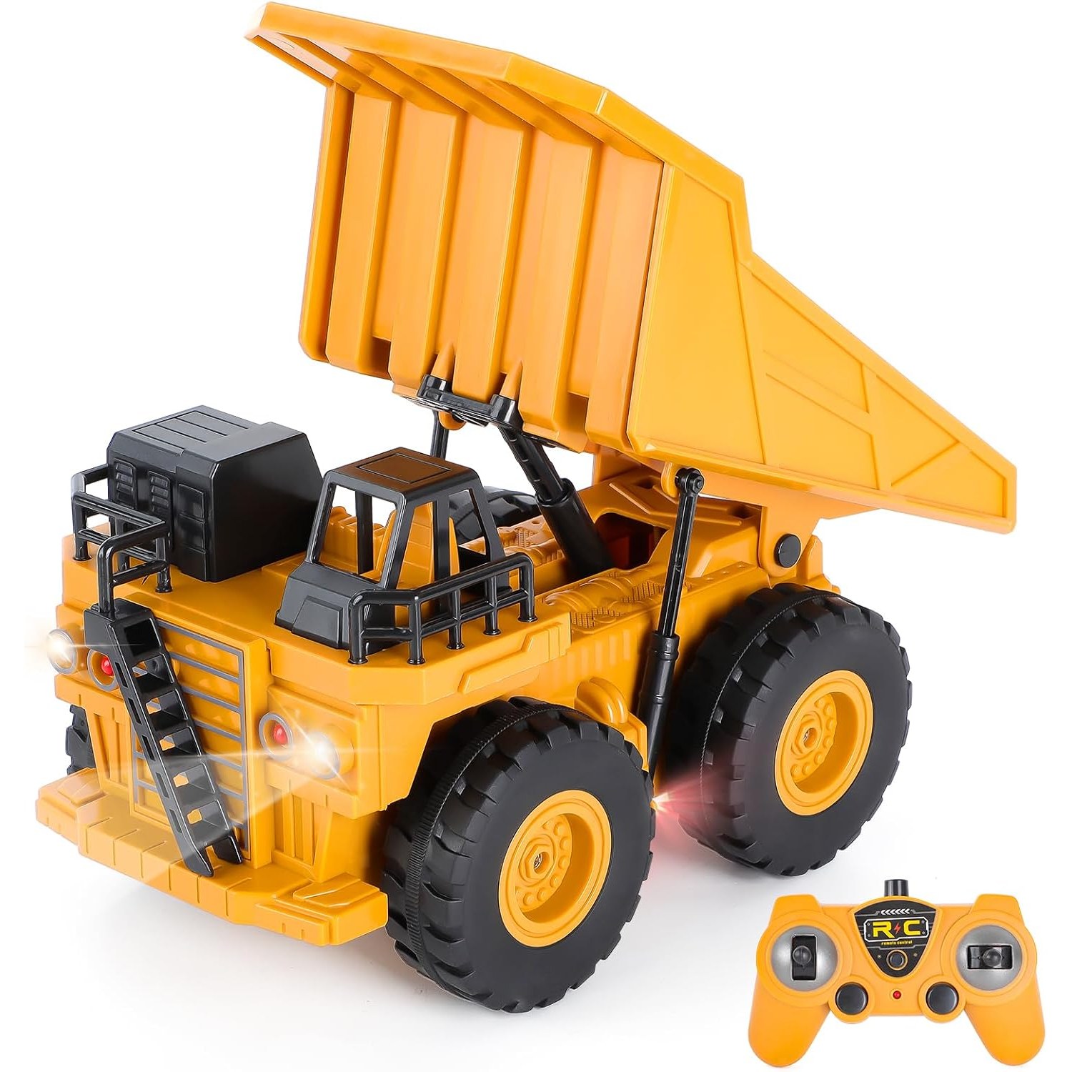 1:24 Scale RC Dump Truck with Lights and Sounds