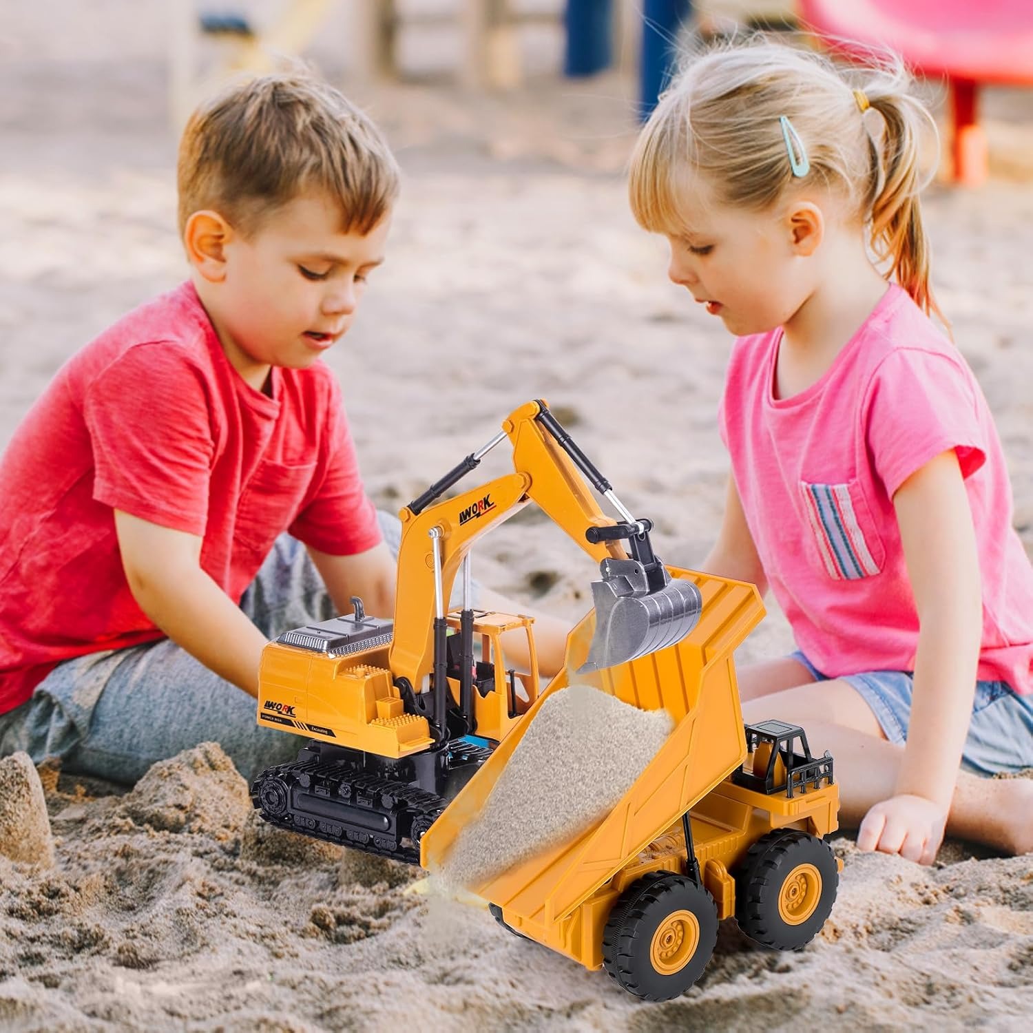 1:24 Scale RC Dump Truck with Lights and Sounds: image 5