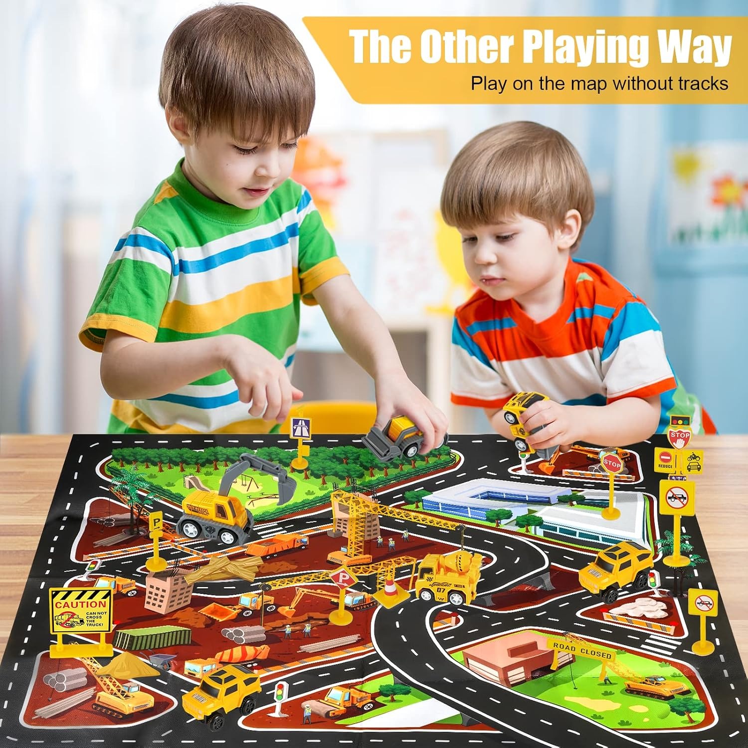 260 Piece Construction Race Track Set