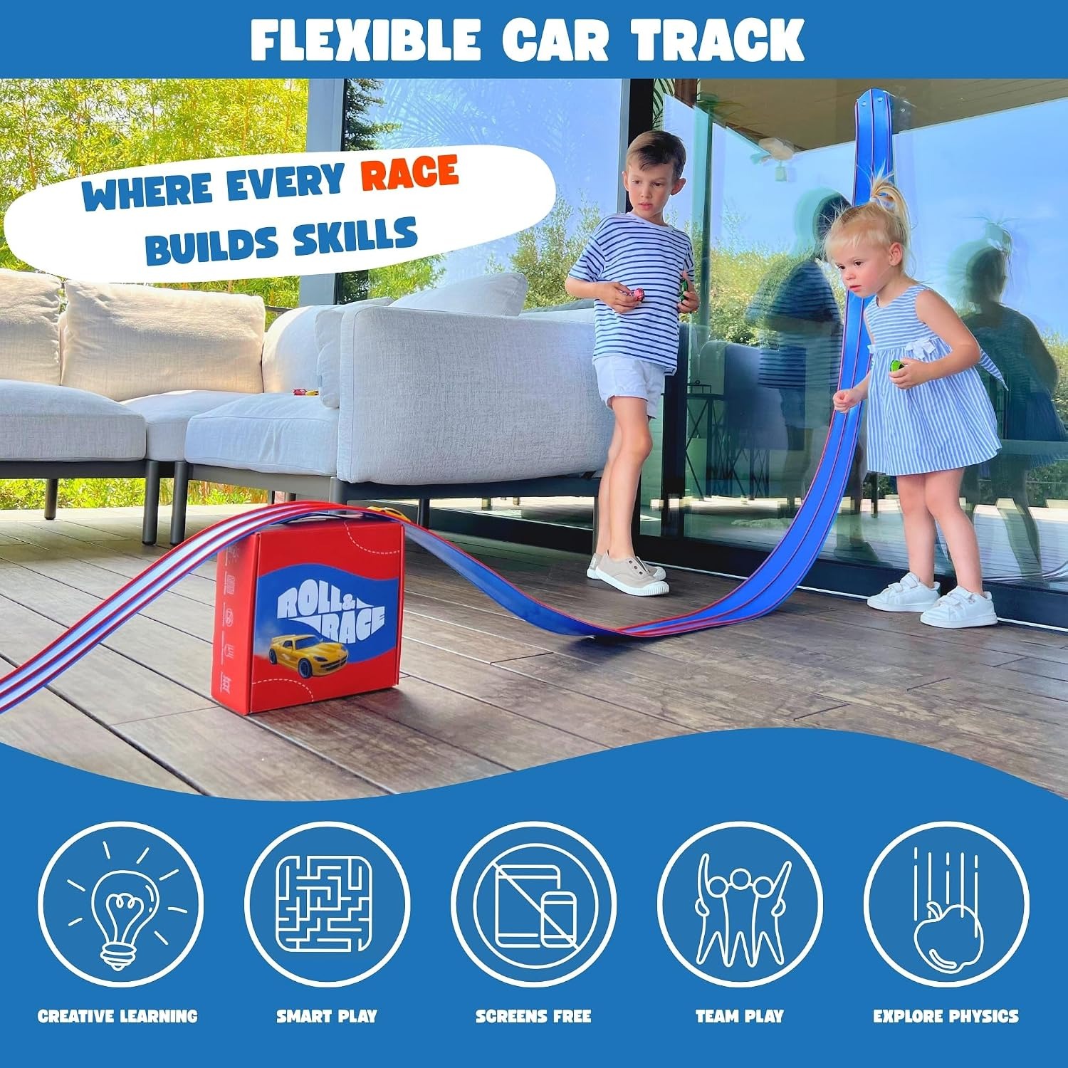 Flexible Car Track 4m